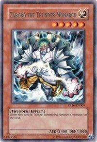 Zaborg the Thunder Monarch (Green) [Duelist League Promo]