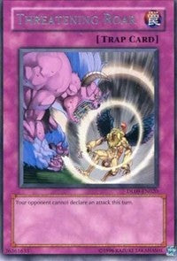 Threatening Roar (Silver) [Duelist League Promo]