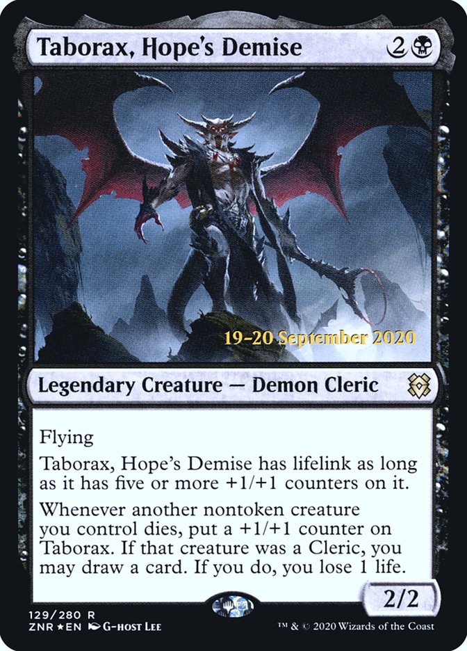 Taborax, Hope's Demise [Zendikar Rising Promos]