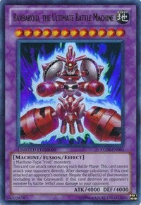 Barbaroid, the Ultimate Battle Machine [Yu-Gi-Oh! GX Manga Promotional Cards]