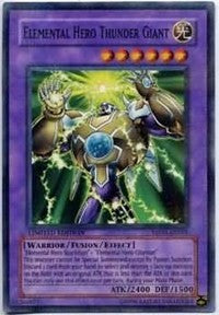 Elemental Hero Thunder Giant [Mattel Action Figure Promos: Series 1]