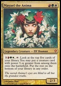 Mayael the Anima (Commander 2013) [Oversize Cards]