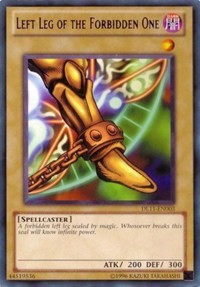 Left Leg of the Forbidden One (Purple) [Duelist League Promo]