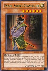 Enishi, Shien's Chancellor (Green) [Duelist League Promo]