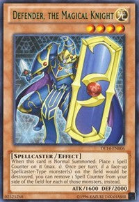 Defender, the Magical Knight (Green) [Duelist League Promo]