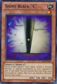 Shiny Black "C" (Blue) [Duelist League Promo]
