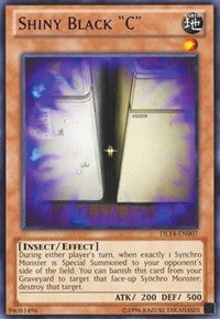 Shiny Black "C" (Purple) [Duelist League Promo]