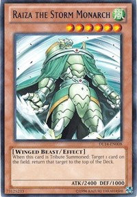 Raiza the Storm Monarch (Blue) [Duelist League Promo]