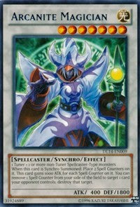 Arcanite Magician (Blue) [Duelist League Promo]