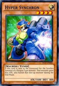 Hyper Synchron (Blue) [Duelist League Promo]