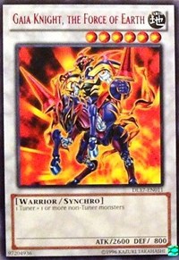 Gaia Knight, the Force of Earth (Red) [Duelist League Promo]