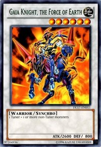 Gaia Knight, the Force of Earth (Green) [Duelist League Promo]