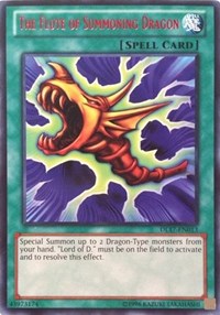 The Flute of Summoning Dragon (Red) [Duelist League Promo]