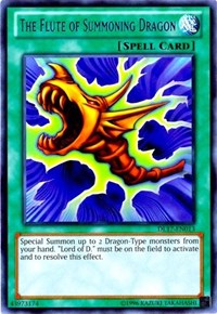 The Flute of Summoning Dragon (Blue) [Duelist League Promo]