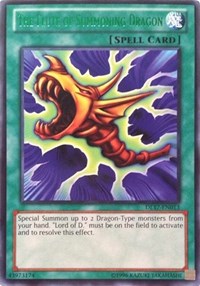 The Flute of Summoning Dragon (Green) [Duelist League Promo]