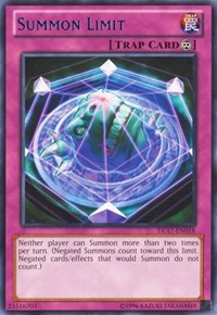 Summon Limit (Blue) [Duelist League Promo]