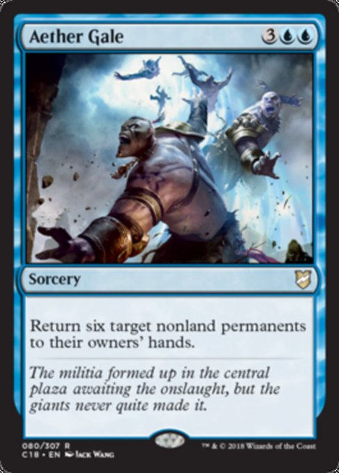 Aether Gale [Commander 2018]