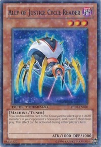 Ally of Justice Cycle Reader [Duel Terminal 3]