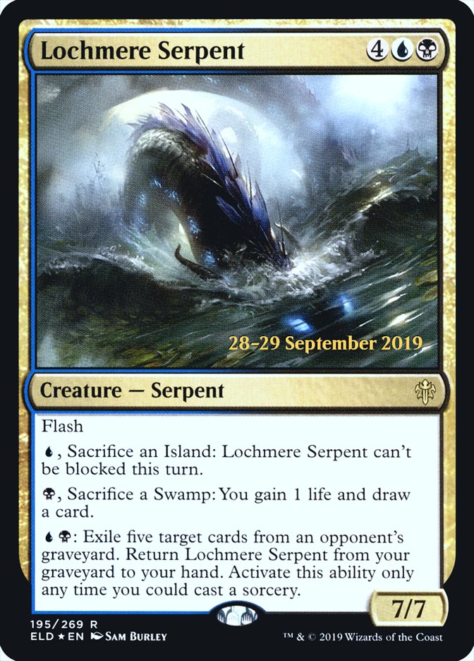 Lochmere Serpent [Throne of Eldraine Promos]