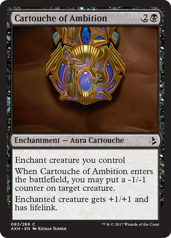 Cartouche of Ambition [Amonkhet]