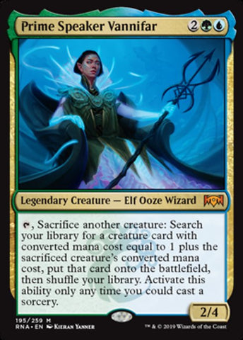 Prime Speaker Vannifar [Ravnica Allegiance]