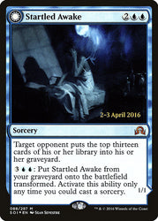 Startled Awake // Persistent Nightmare [Shadows over Innistrad Promos]