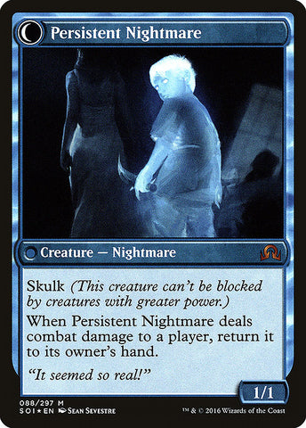 Startled Awake // Persistent Nightmare [Shadows over Innistrad Promos]