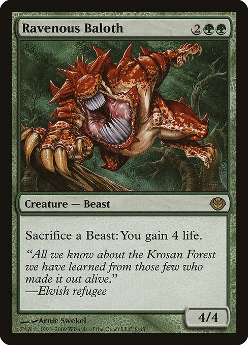 Ravenous Baloth [Duel Decks: Garruk vs. Liliana]