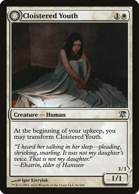 Cloistered Youth // Unholy Fiend [Innistrad]