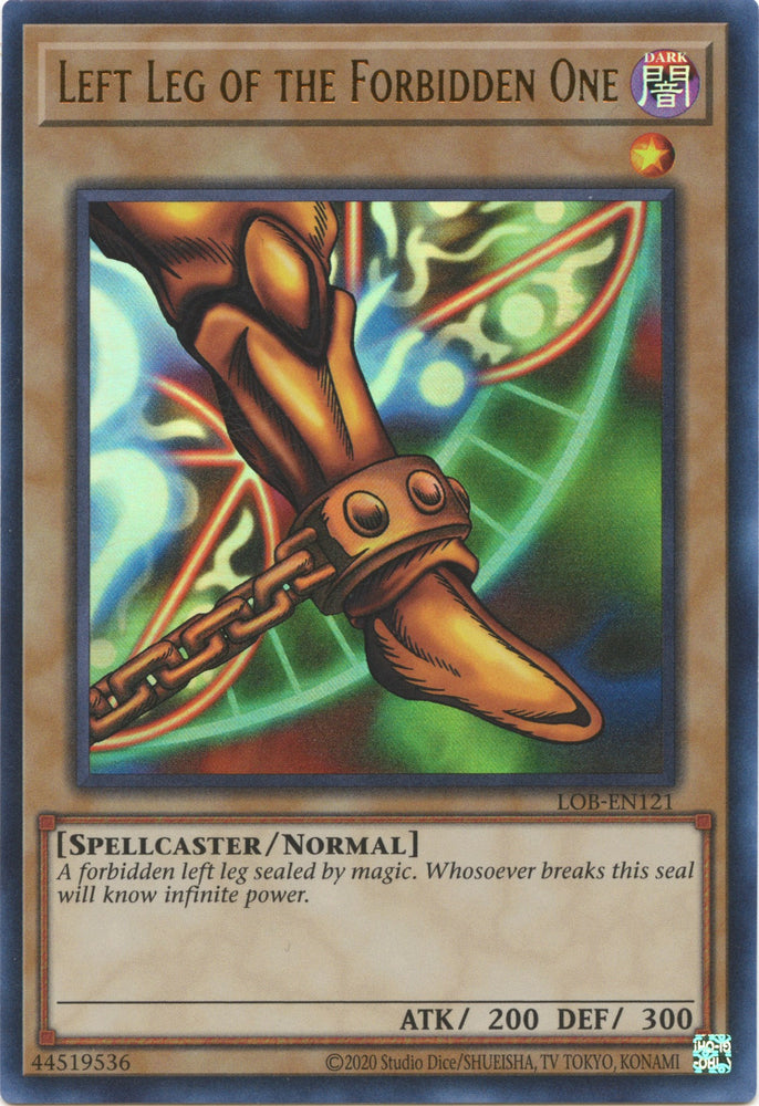 Left Leg of the Forbidden One [LOB-EN121] Ultra Rare