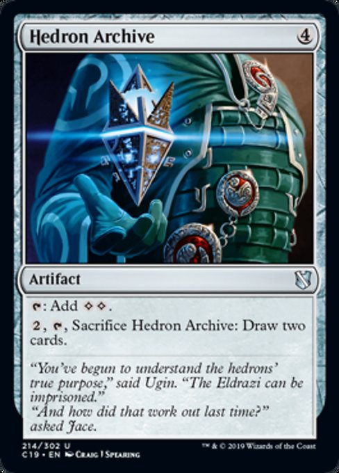 Hedron Archive [Commander 2019]