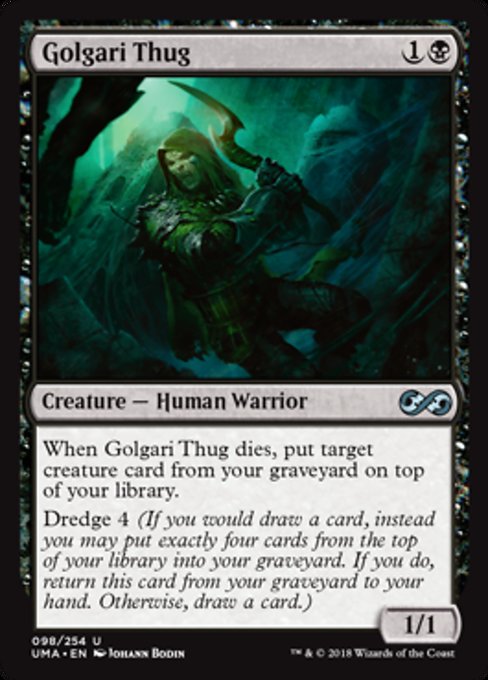 Golgari Thug [Ultimate Masters]