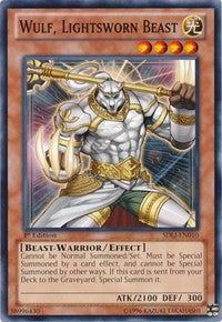 Wulf, Lightsworn Beast [Structure Deck: Realm of Light]