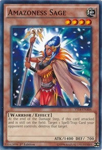 Amazoness Sage [Super Starter: Space-Time Showdown Power-Up Pack]