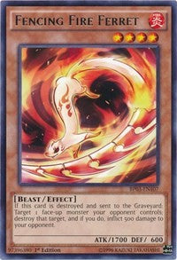 Fencing Fire Ferret [Battle Pack 3: Monster League]