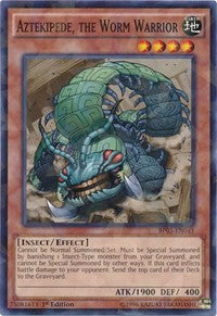 Aztekipede, the Worm Warrior (Shatterfoil) [Battle Pack 3: Monster League]