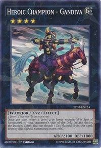 Heroic Champion - Gandiva (Shatterfoil) [Battle Pack 3: Monster League]