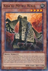 Koa'ki Meiru Wall (Shatterfoil) [Battle Pack 3: Monster League]