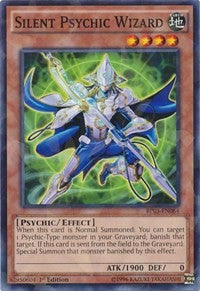 Silent Psychic Wizard (Shatterfoil) [Battle Pack 3: Monster League]