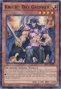 Knight Day Grepher (Shatterfoil) [Battle Pack 3: Monster League]