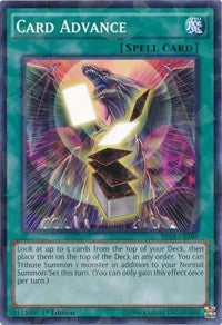 Card Advance (Shatterfoil) [Battle Pack 3: Monster League]