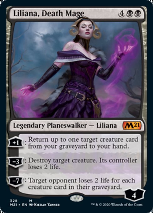 Liliana, Death Mage [Core Set 2021]