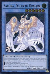 Saffira, Queen of Dragons (UTR) [Duelist Alliance]