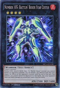 Number 105: Battlin' Boxer Star Cestus [2014 Mega-Tins Mega Pack]