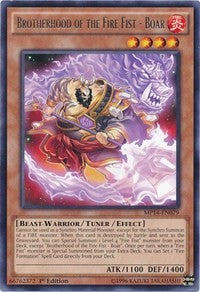 Brotherhood of the Fire Fist - Boar [2014 Mega-Tins Mega Pack]