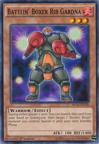 Battlin' Boxer Rib Gardna [2014 Mega-Tins Mega Pack]