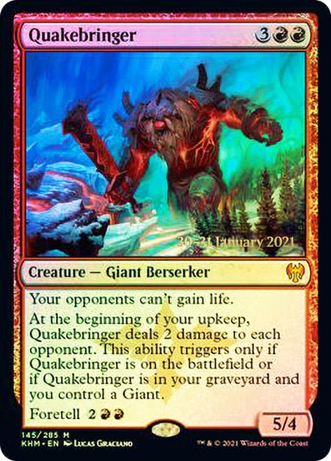 Quakebringer [Kaldheim Promos]