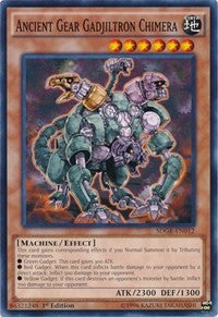 Ancient Gear Gadjiltron Chimera [Structure Deck: Geargia Rampage]