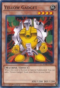 Yellow Gadget [Structure Deck: Geargia Rampage]