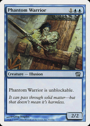 Phantom Warrior [Eighth Edition]